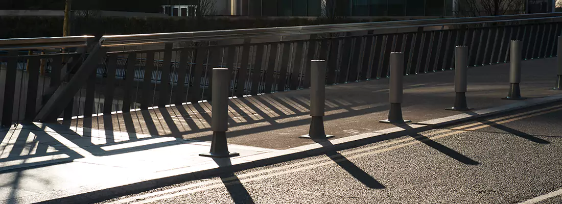 Car Bollard Installation for Parking Lots, Driveways in Winter Garden, FL