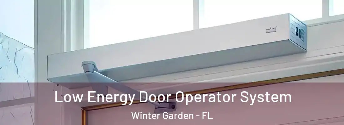  Low Energy Door Operator System Winter Garden - FL